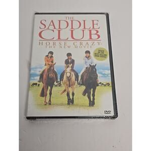 The Saddle Club: Horse Crazy: the New Movie (DVD) Sealed Best Selling Series